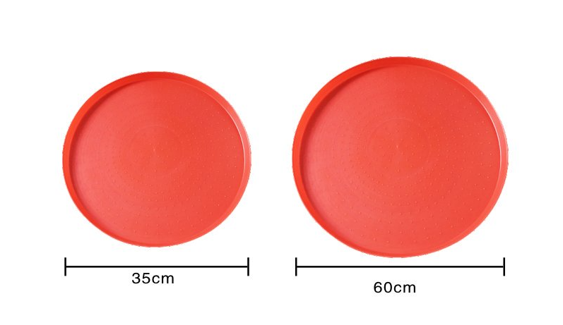 Thickened plastic chick feeding tray for poultry brooding farm Thickened plastic chick feeding tray for poultry brooding farm