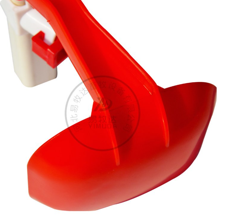 Integral Hanging Drinking Cup for Ducks Matched Square Pipe Watering Equipment