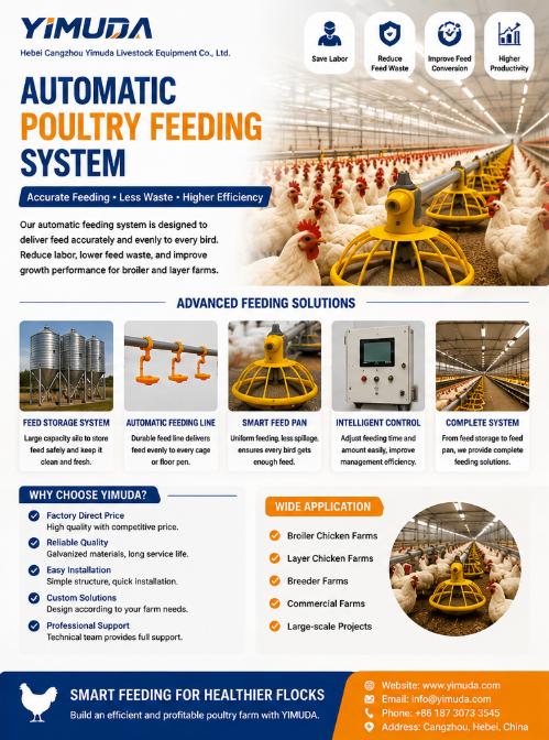 Automatic Poultry Feeding System: A Smarter Way to Improve Feeding Efficiency